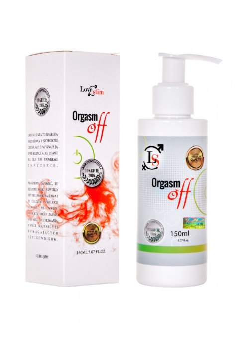 LUBRYKANT ŻEL-ORGASM OFF ŻEL 150 ML LUBRYKANT ŻEL-ORGASM OFF ŻEL 150 ML