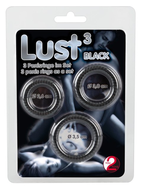 5042970000 LUST 3 BLACK-WIBRATOR