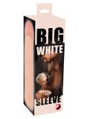 PRZEDŁUŻKA NA PENISA DUŻA GRUBA NAKŁADKA POSZERZA BIG WHITE SLEEVE