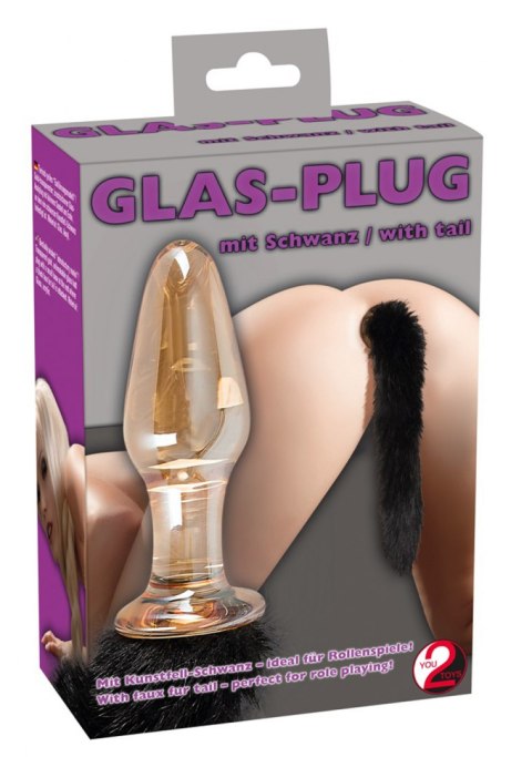GLAS PLUG WITH TAIL GLAS PLUG WITH TAIL