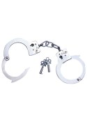 KAJDANKI EROTYCZNE METALOWE KLUCZYK GADŻETY BDSM KAJDANKI-ARREST METALL-HANDS.