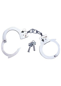 KAJDANKI EROTYCZNE METALOWE KLUCZYK GADŻETY BDSM KAJDANKI-ARREST METALL-HANDS.