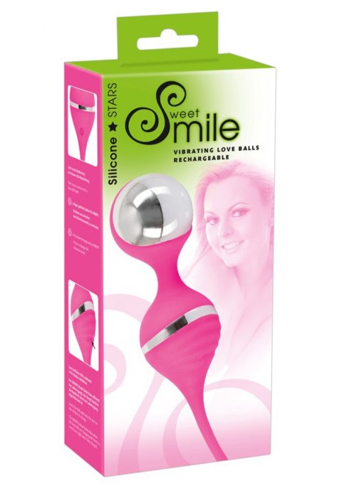KULKI GEJSZY TRENING MIĘŚNI KEGLA WIBRUJĄCE KULKI KULKI-SMILE VIBRATING LOVE KULKI GEJSZY TRENING MIĘŚNI KEGLA WIBRUJĄCE KULKI KULKI-SMILE VIBRATING LOVE