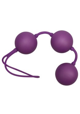KULKI GEJSZY TRENING MIĘŚNI KEGLA KORALIKI JAJKA Kulki-Velvet Purple Balls