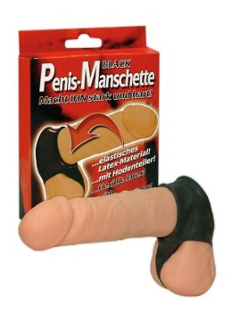 PIERŚCIEŃ-PENISMANSCHETTE BLAC