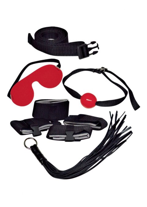 WIĄZANIA-5279630000 BK BONDAGE SET-WIBRATOR WIĄZANIA-5279630000 BK BONDAGE SET-WIBRATOR