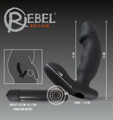 5859630000 REBEL COCK-SHAPED VI-WIBRATOR 5859630000 REBEL COCK-SHAPED VI-WIBRATOR