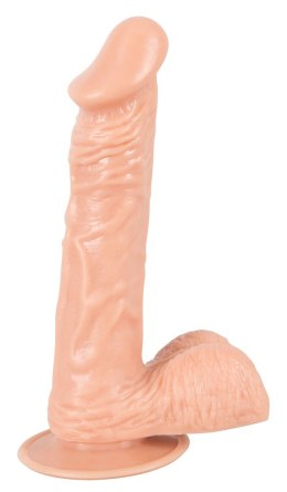 SOLIDNE REALISTYCZNE DILDO Z PRZYSSAWKĄ CYBERSKÓRA DILDO- 5241580000 EUROPEAN LOVER MEDIUM
