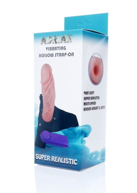 PROTEZA-HOLLOW STRAP-ON ADRIAN VIBRATING PROTEZA-HOLLOW STRAP-ON ADRIAN VIBRATING