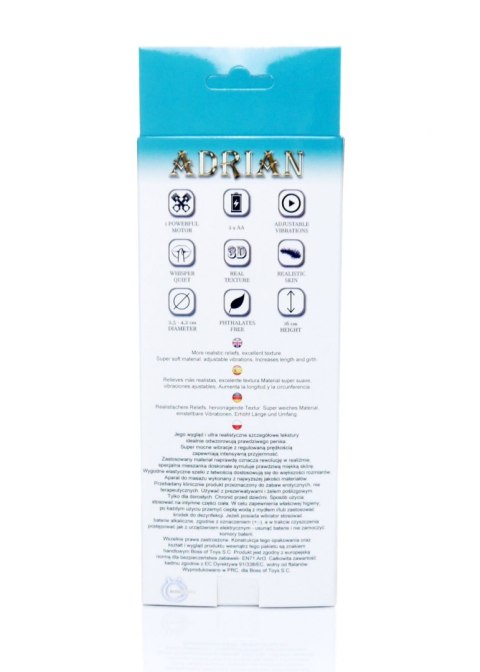PROTEZA-HOLLOW STRAP-ON ADRIAN VIBRATING PROTEZA-HOLLOW STRAP-ON ADRIAN VIBRATING
