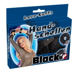 KAJDANKI EROTYCZNE METALOWE KLUCZYK FUTERKO BDSM 5261340000 LOVE CUFFS BLACK-KAJDANKI