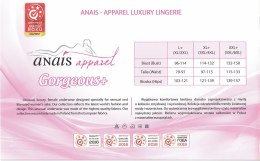 ORANGINA BLACK CHEMISE XL+ ( CZARNA HALKA )