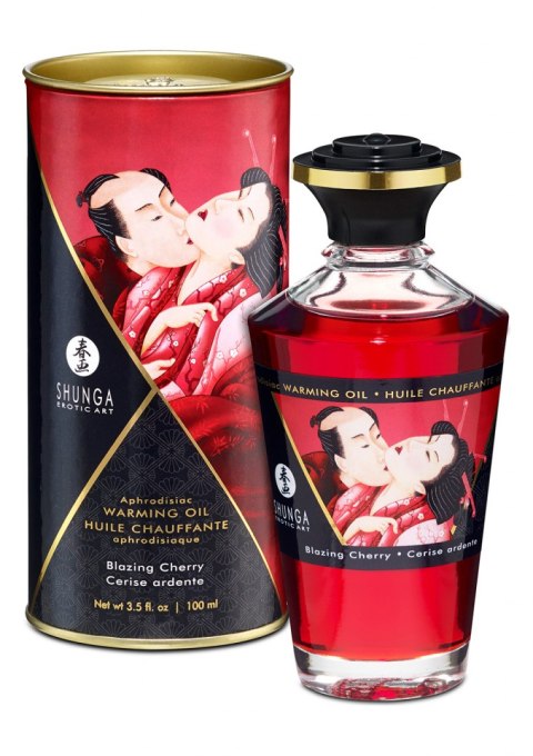 Olejek-WARMING OIL BLAZING CHERRY 100 ML Olejek-WARMING OIL BLAZING CHERRY 100 ML
