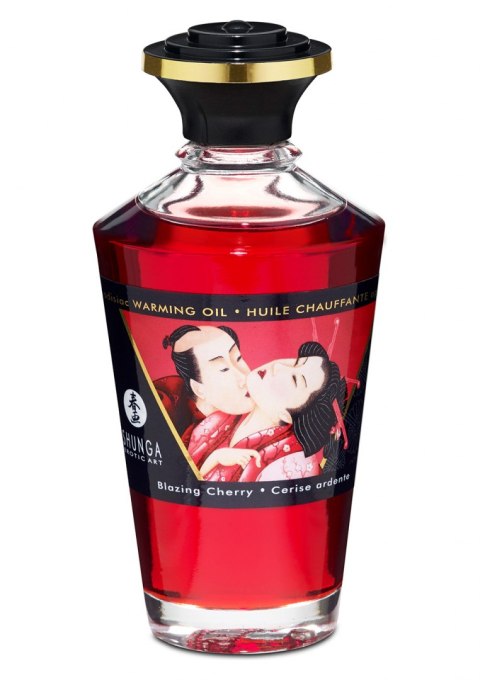 Olejek-WARMING OIL BLAZING CHERRY 100 ML Olejek-WARMING OIL BLAZING CHERRY 100 ML