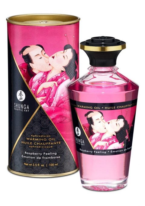 Olejek-WARMING OIL RASPBERRY FEELING 100ML Olejek-WARMING OIL RASPBERRY FEELING 100ML