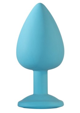 PLUG-ANAL PLUG EMOTIONS CUTIE LARGE TURQUOISE LIGHT PURPLE CRYSTAL