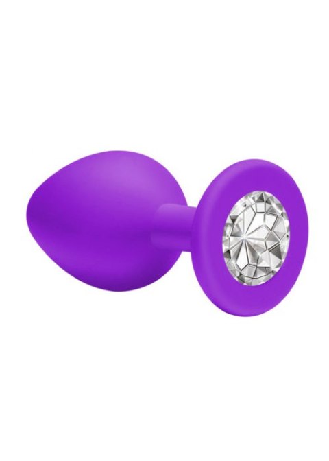 Plug-Anal Plug Emotions Cutie Small Purple clear crystal Plug-Anal Plug Emotions Cutie Small Purple clear crystal