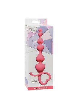 PLUG KORALIKI KULKI ANALNE KOREK ANALNY STYMULUJE PLUG/KULKI-ANAL BEADS BEGGINERS BEADS PINK