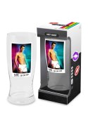 SZKŁO-HOT SHOT - SZKLANKA DO PIWA 500 ML MĘŻCZYŹNI