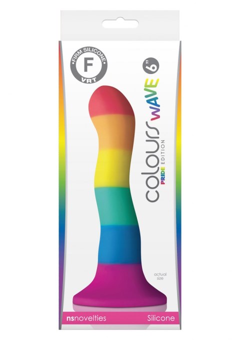 SOLIDNE DILDO PENIS REALISTYCZNY MESKI CZŁONEK SEX DILDO-COLOURS PRIDE EDITION 6""WAVE DILDO SOLIDNE DILDO PENIS REALISTYCZNY MESKI CZŁONEK SEX DILDO-COLOURS PRIDE EDITION 6""WAVE DILDO