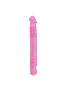 SOLIDNE DILDO PODWÓJNA PENETRACJA WAGINALNO ANALNY DILDO-PERFECT DOUBLE DONG. PREMIUM TPE MATERIAL.