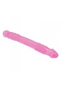 SOLIDNE DILDO PODWÓJNA PENETRACJA WAGINALNO ANALNY DILDO-PERFECT DOUBLE DONG. PREMIUM TPE MATERIAL.