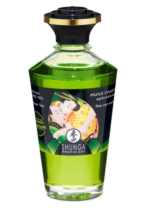 Olejek-WARMING OIL EXOTIC GREEN TEA 100 ML Olejek-WARMING OIL EXOTIC GREEN TEA 100 ML