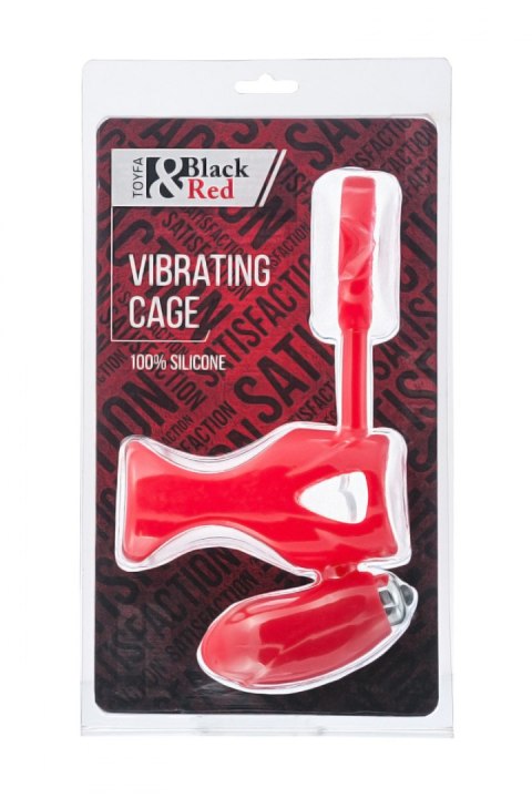 Pierścień-Black&Red Vibrating sleeve with bullet Pierścień-Black&Red Vibrating sleeve with bullet