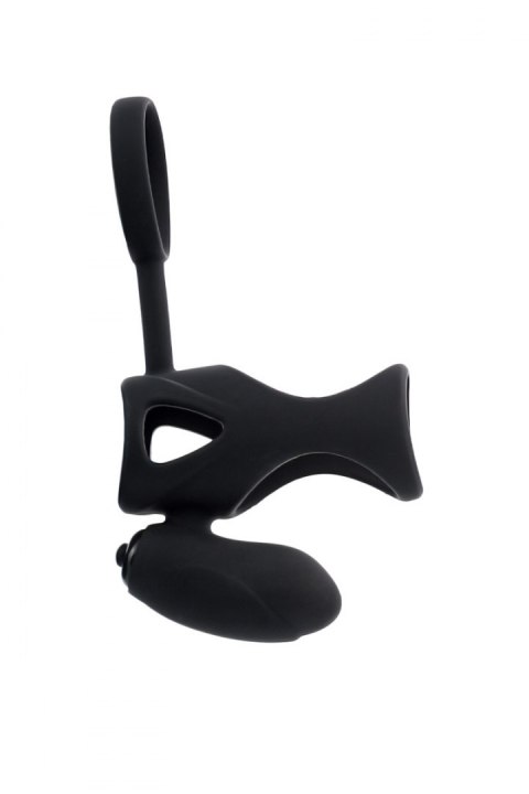 Pierścień-Black&Red Vibrating sleeve with bullet Pierścień-Black&Red Vibrating sleeve with bullet