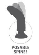 WIBRATOR-VIBRATING COCK FLESH 9 INCH