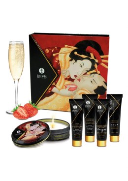Zestaw-GEISHA SPARKLING STRAWBERRY WINE