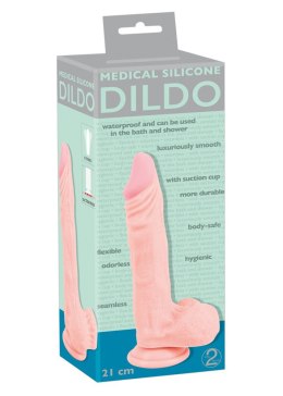 DILDO-5266650000 MEDICAL SILICONE 21-WIBRATOR