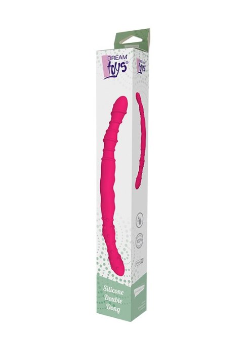 DILDO-DREAM TOYS SILICONE DOUBLE DONG DILDO-DREAM TOYS SILICONE DOUBLE DONG
