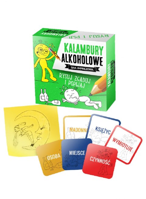 Gry-KALAMBURY ALKOHOLOWE-gra imprezowa Gry-KALAMBURY ALKOHOLOWE-gra imprezowa