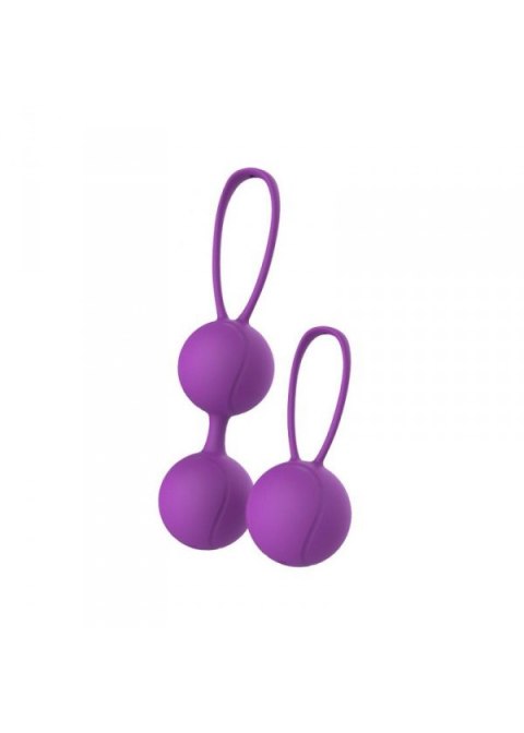 KULKI GEJSZY TRENING MIĘŚNI KEGLA KORALIKI JAJKA KULKI-PALLINE ELYS - CLIM BALLS PURPLE