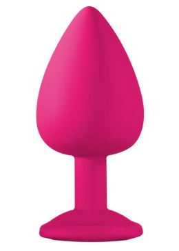 Plug-Anal Plug Emotions Cutie Large Pink dark purple crystal