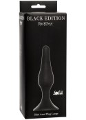 PLUG-SLIM ANAL PLUG LARGE BLACK