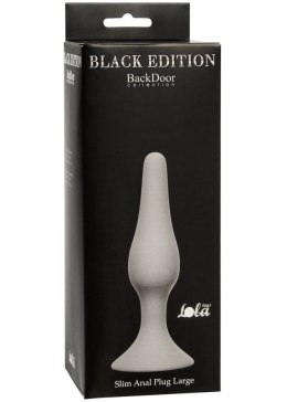 PLUG-SLIM ANAL PLUG LARGE GREY