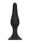 PLUG-SLIM ANAL PLUG MEDIUM BLACK