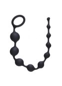 PLUG KORALIKI KULKI ANALNE KOREK ANALNY STYMULUJE PLUG/KULKI-ANAL BEADS LONG PLEASURE CHAIN BLACK