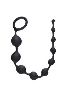 PLUG KORALIKI KULKI ANALNE KOREK ANALNY STYMULUJE PLUG/KULKI-ANAL BEADS LONG PLEASURE CHAIN BLACK