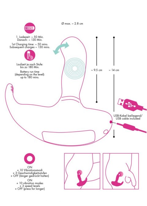 Y2T Rechargeable G-Spot Vibe Y2T Rechargeable G-Spot Vibe