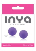 KULKI GEJSZY TRENING MIĘŚNI KEGLA KORALIKI JAJKA KULKI-INYA - COOCHY BALLS - PURPLE