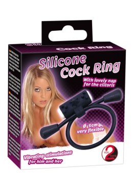 PIERŚCIEŃ EREKCYJNY SEX RING WIBRACJE STYMULATOR Pierścień-5794590000 Urban Style Cockring-Wibrator