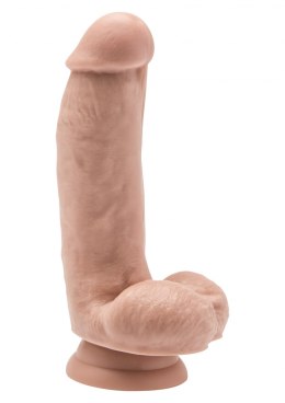 DILDO-COCK 6 INCH W/ BALLS FLESH