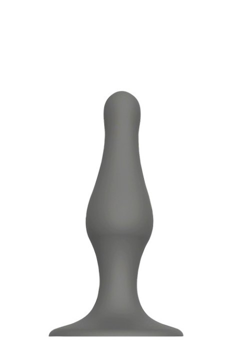 Plug-DREAM TOYS GREY PLUG WITH SUCTION CUP