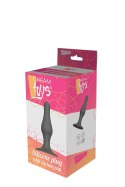 Plug-DREAM TOYS GREY PLUG WITH SUCTION CUP