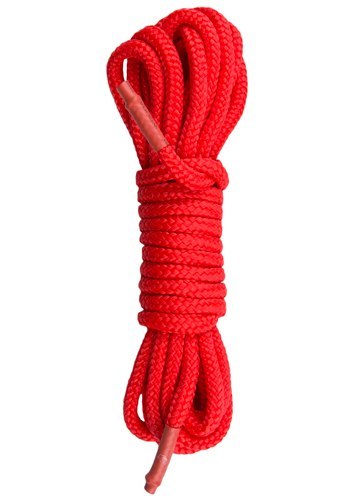 WIĄZANIA-RED BONDAGE ROPE - 10M WIĄZANIA-RED BONDAGE ROPE - 10M