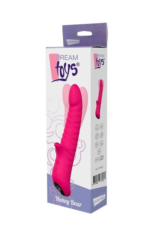 WIBRATOR-DREAM TOYS HONEY BEAR MAGENTA WIBRATOR-DREAM TOYS HONEY BEAR MAGENTA