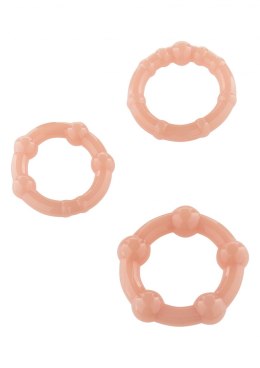 PIERŚCIEŃ-STAY HARD - THREE RINGS - SKIN